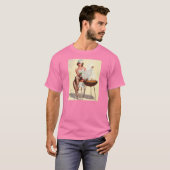 Barbecue Button-Up Girl T-Shirt (Vorne ganz)