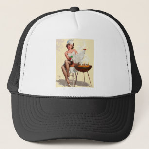 Barbecue Button-Up Girl Truckerkappe