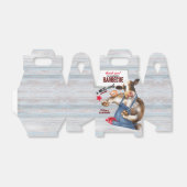 Barbecue Cookout Kuh Grillen Shrimps Geschenkschachtel (Ungefaltet)