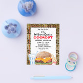 Barbecue Cookout Wiedersehen Fast Food Flyer (Einzeln)
