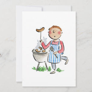 Barbecue Einladung