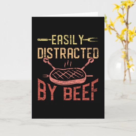 Barbecue-Geschenk Karte (Gelbe Blume)