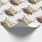 Barbecue Geschenkpapier (Ecke)