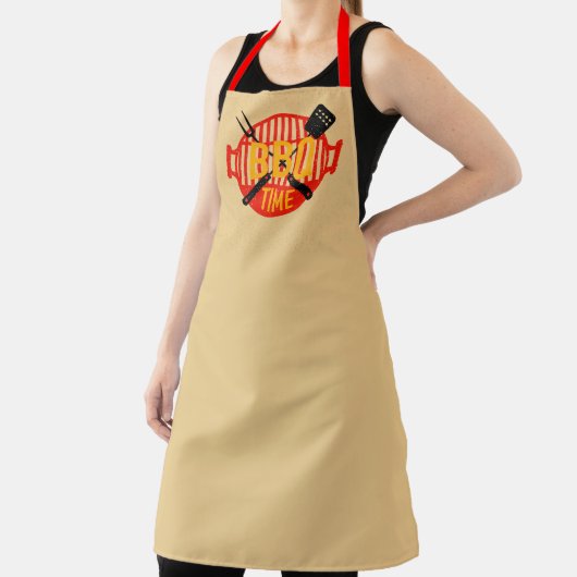 Barbecue Grill Time Fork Spatula Tools Schürze (InSitu)