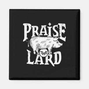 Barbecue Grillen Grill Schweinefleisch Zitat Magnet