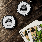 Barbecue Grillin' & Chillin Bachelor Party Pokerchips