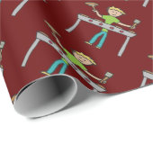 Barbecue Grillmaster GRILLEN Geschenkpapier (Rolleneckpunkt)