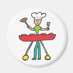 Barbecue Grillmaster GRILLEN Magnet