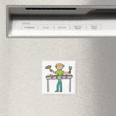 Barbecue Grillmaster GRILLEN Magnet (In Situ (Geschirrspüler))