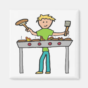 Barbecue Grillmaster GRILLEN Magnet