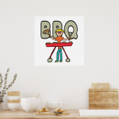 Barbecue Grillmaster GRILLEN Poster (Küche)