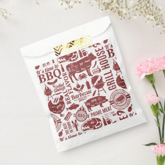 Barbecue Grillparty Geschenktütchen (Versiegelt)