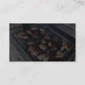 Barbecue-Hähnchen Visitenkarte (Rückseite)