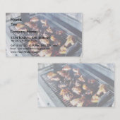 Barbecue-Hähnchen Visitenkarte (Vorne/Hinten)