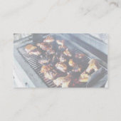 Barbecue-Hähnchen Visitenkarte (Rückseite)