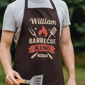 Barbecue King Custom Grill Apron -Personalize Name Schürze