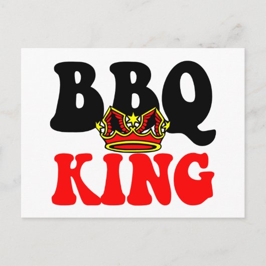Barbecue King Postkarte (Vorderseite)