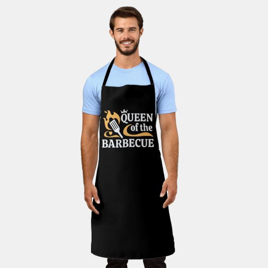 Barbecue-Königin Schürze (Getragen)