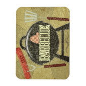 Barbecue-Menü Magnet (Vertikal)