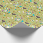 Barbecue Pattern Geschenkpapier (Ecke)