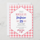 Barbecue Picnic Party Einladung (Vorderseite)