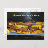 Barbecue Postkarte (Vorne/Hinten)