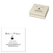 Barbecue Restaurant Küche Social Media Website Gummistempel (Stempel)