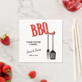 Barbecue Serviette (Beispiel)