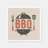 Barbecue Serviette (Vorderseite)