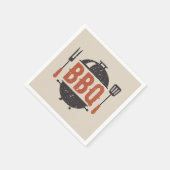 Barbecue Serviette (Ecke)