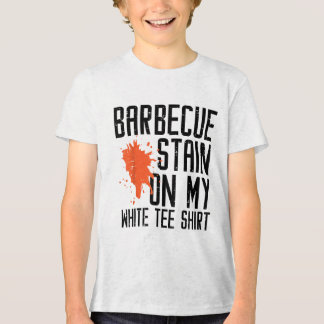 Barbecue Stain auf meinem weißen T-Shirt Funny Gri Tri-Blend Shirt