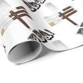 Barbecue-Tools Geschenkpapier (Rolleneckpunkt)