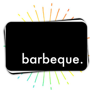 Barbecue. Visitenkarte