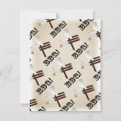 Barbecue Wedding Einladung (Rückseite)