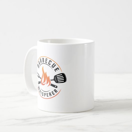Barbecue Whisperer Kaffeetasse (Vorderseite Links)