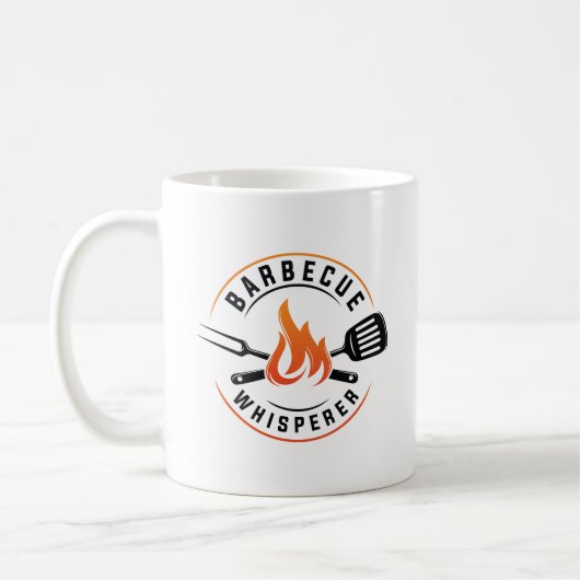 Barbecue Whisperer Kaffeetasse (Links)