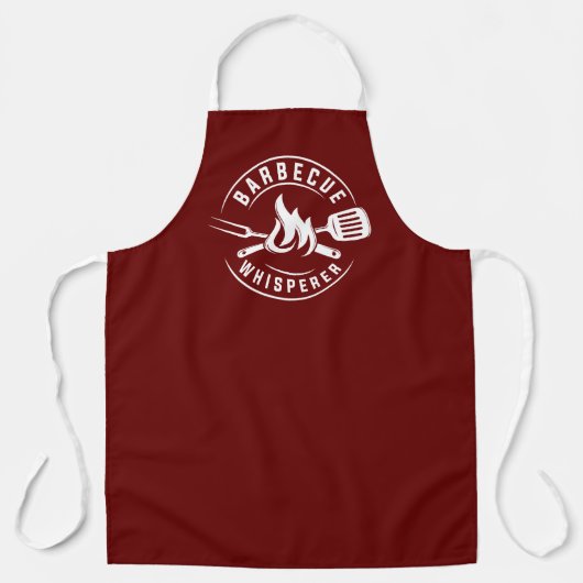 Barbecue Whisperer Schürze (Vorderseite)