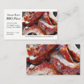 Barbecued Baby sichert nahen Visitenkarte (Vorne/Hinten)