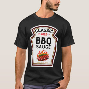 Barbecuesoße Halloween-Kostüm Familie passend T-Shirt