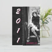 Barbed, aber Sweet 16 Party Einladungen (Stehend Vorderseite)