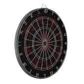 Barbed Beauty Dart Board Dartscheibe (Vorderseite Links)