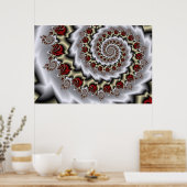 Barbed Nautilus Poster (Küche)