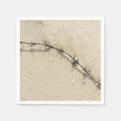 Barbed Wire and Sand Serviette (Vorderseite)
