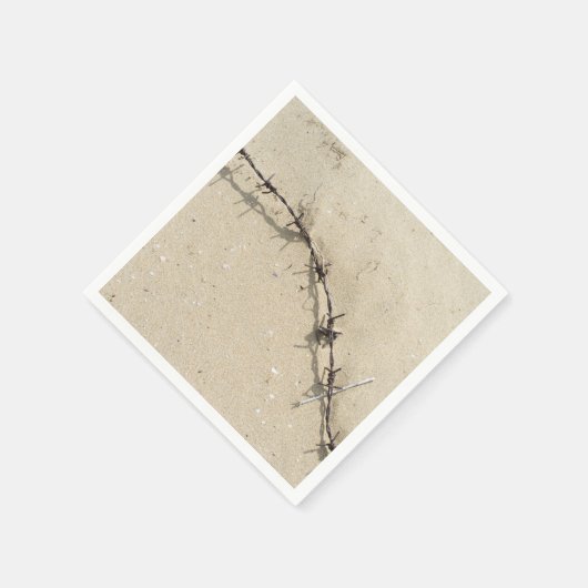 Barbed Wire and Sand Serviette (Ecke)