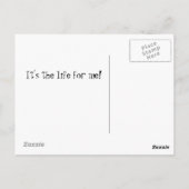 Barbed Wire Country Heart Postkarte (Rückseite)