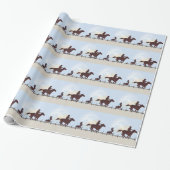 Barbed Wire Cowboy Gift Wrap Geschenkpapier (Ungerollt)