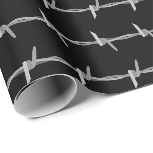 Barbed Wire Fun Geschenkpapier (Rolleneckpunkt)
