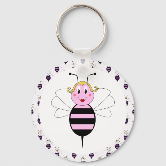 BarBee Bumble Bee Schlüsselanhänger (Vorderseite)
