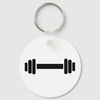 Barbell - Bodybuilding Schlüsselanhänger