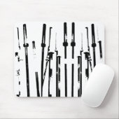 Barbell Forrest Mouse Pad Mousepad (Mit Mouse)